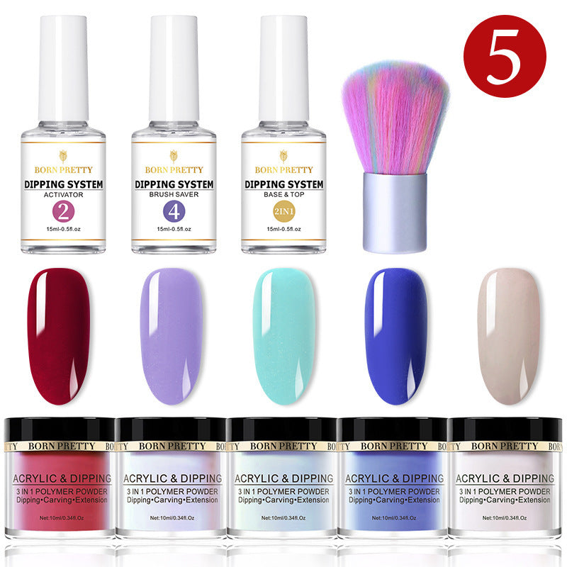 Nail Infiltration Powder – Sticky Nail Art Powder for Polish Designs